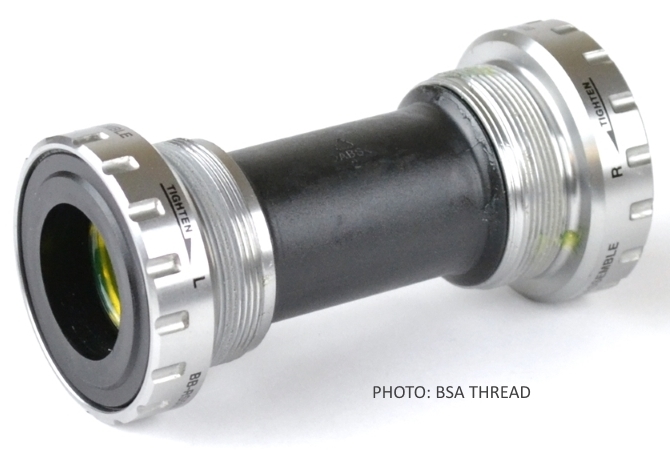 SREDNJA GLAVA SHIMANO BB-RS500, DESNI &amp; LEVI ADAPTER, BSA, BEARING, IND.PACK