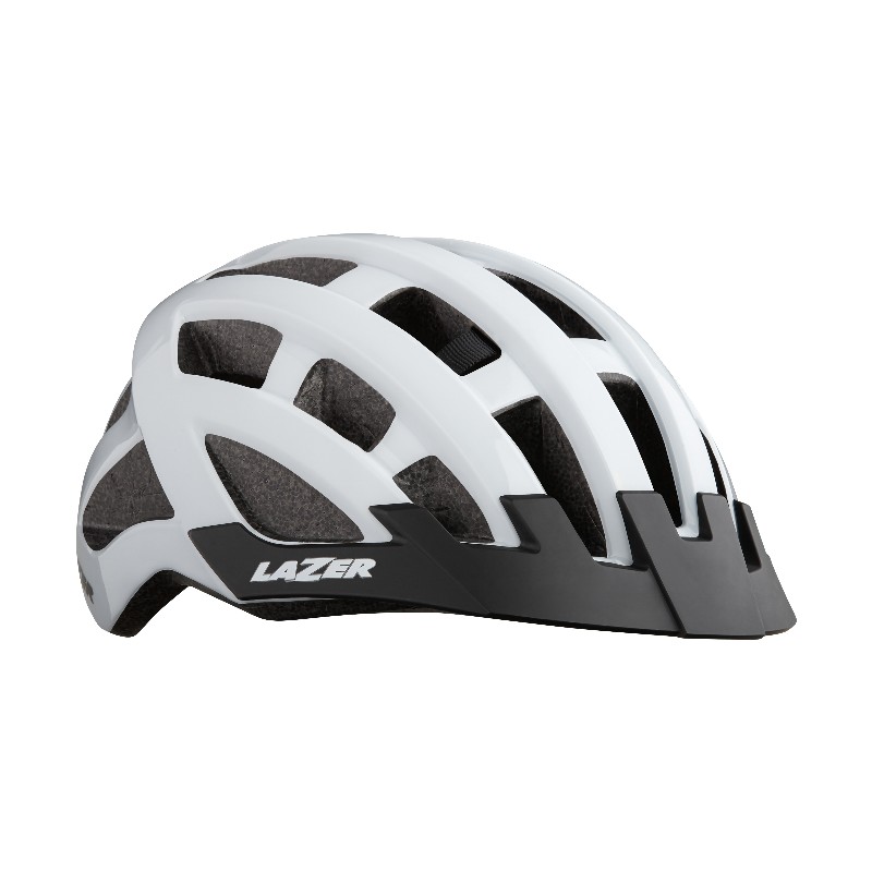 KACIGA BICIKLISTIČKA LAZER COMPACT CE-CPSC (SPORT)  WHITE UNI