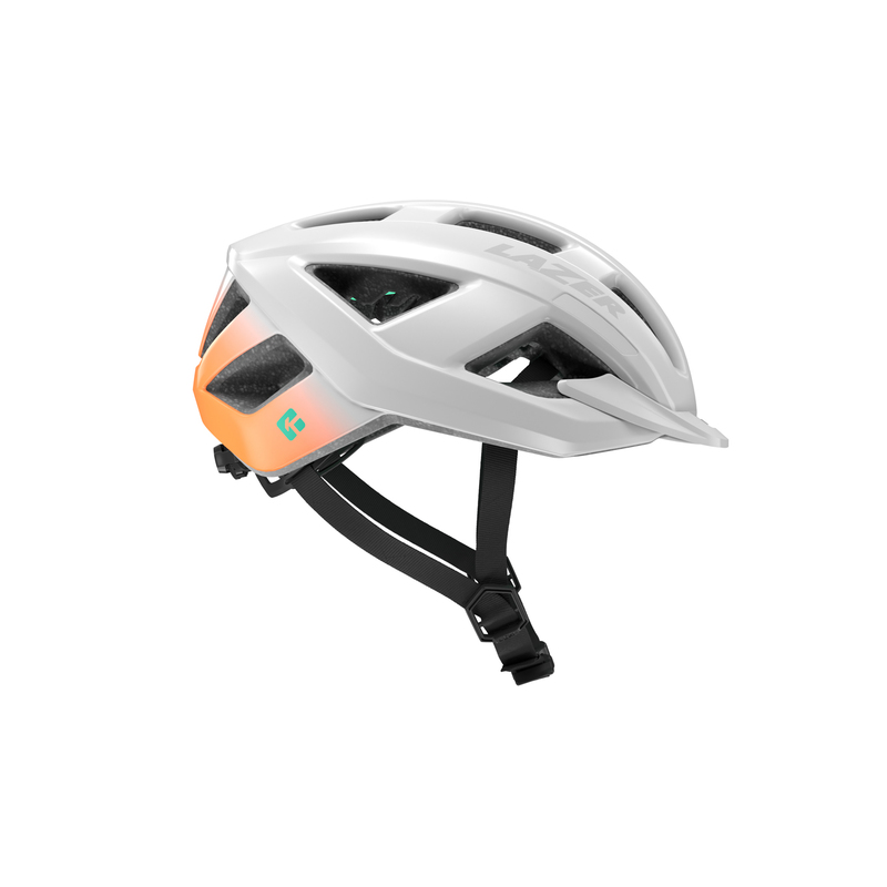 KACIGA BICIKLISTIČKA LAZER CERRO KC CE-CPSC/ WHITE FLASH ORANGE S