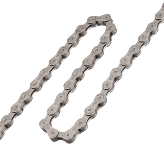 LANAC SHIMANO CN-E6070-9, 118 LINKS, 9 BRZINA, FRONT SINGLE, FOR E-BIKE, W/O END PIN, AMPULE TYPE CO