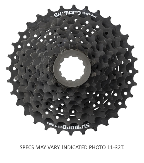 KASETNI LANČANIK SHIMANO CS-HG200-9, 9 BRZINA, 11-13-15-17-20-23-26-30-34T (BN), PRE-ASSEMBLED (CS C