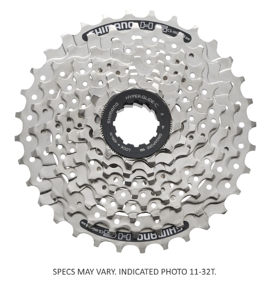 KASETNI LANČANIK SHIMANO CS-HG41, 8 BRZINA, 11-13-15-17-20-23-26-34T (AO), PRE-ASSEMBLED (CS CAP), I