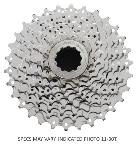 KASETNI LANČANIK SHIMANO CS-HG50-9, 9 BRZINA, NI-PLATED, 12-13-14-15-17-19-21-23-25T PRE-ASSEMBLED (