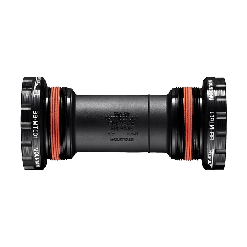 SREDNJA GLAVA SHIMANO BB-MT501, RIGHT &amp; LEFT ADAPTER(BSA), BEARING, INNER COVER, ETC, FOR HANGER