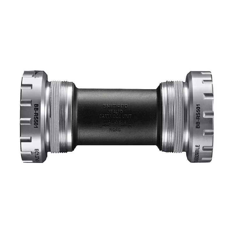 SREDNJA GLAVA SHIMANO BB-RS501, RIGHT &amp; LEFT ADAPTER(ITALIAN), BEARING, IND.PACK