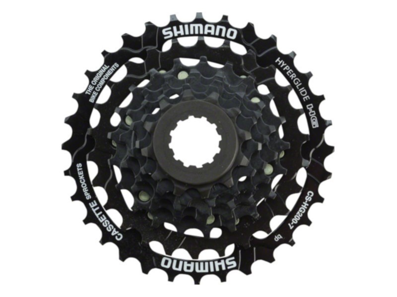 KASETNI LANČANIK SHIMANO CS-HG200-7, 7 BRZINA, 12-14-16-18-21-26-32, IND.PACK