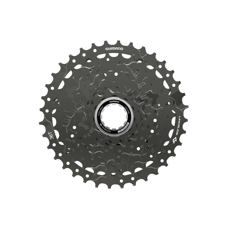 KASETNI LANČANIK SHIMANO CS-LG400-9, 9-SPEED, (HS CODE 87149300) MADE IN INDONESIA, 11-13-15-17-20-2