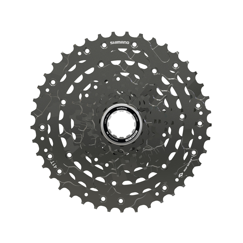 KASETNI LANČANIK SHIMANO CUES CS-LG400-9, 9 BRZINA , 11-13-15-17-20-23-28-34-41T, IND.PACK