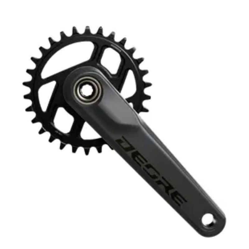 POGON SHIMANO FC-M6200; DEORE; FOR REAR 12-SPEED; 2-PCS FC; 170MM; 30T W/O CG; W/O BB PARTS; IND.PAC