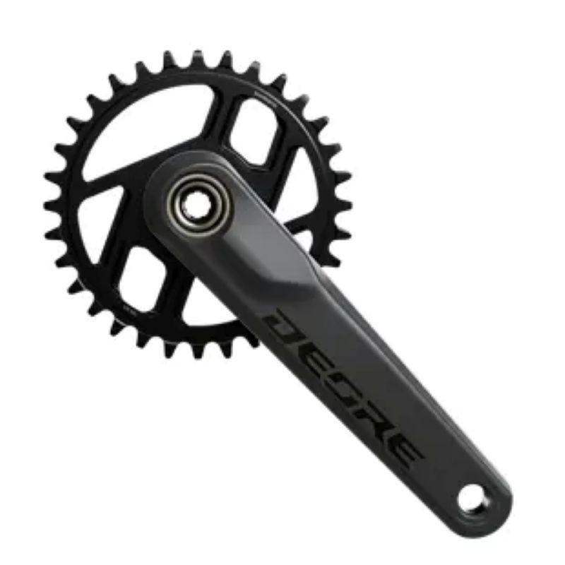 POGON SHIMANO FC-M6200; DEORE; FOR REAR 12-SPEED; 2-PCS FC; 170MM; 32T W/O CG; W/O BB PARTS; IND.PAC