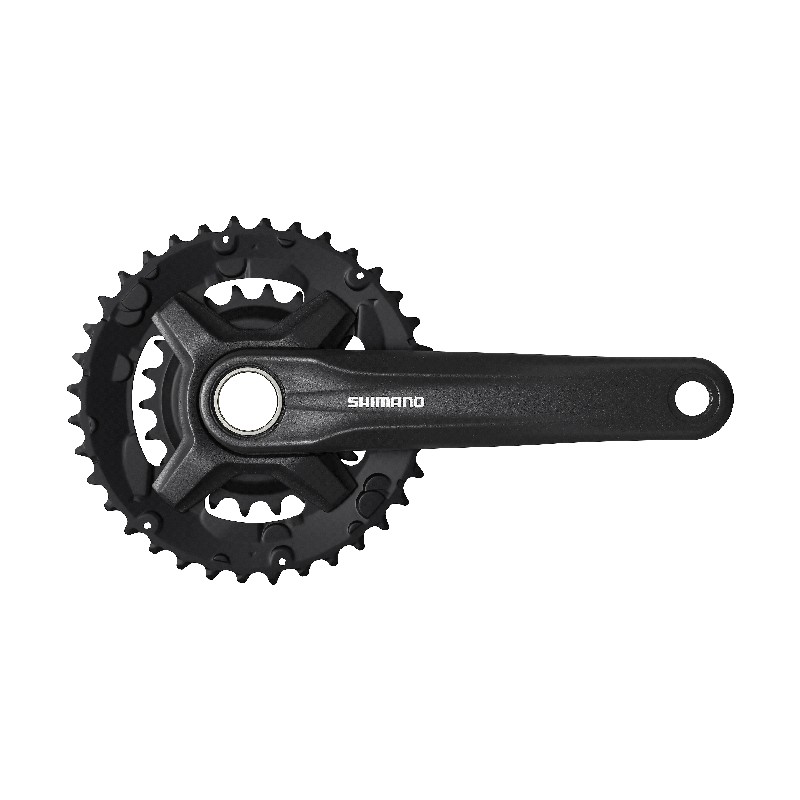 POGON SHIMANO FC-MT210-2, FOR REAR 9-BRZINA, 2-PCS FC, 175MM, 36-22T W/O CG, W/O BB PARTS, BLACK, IN