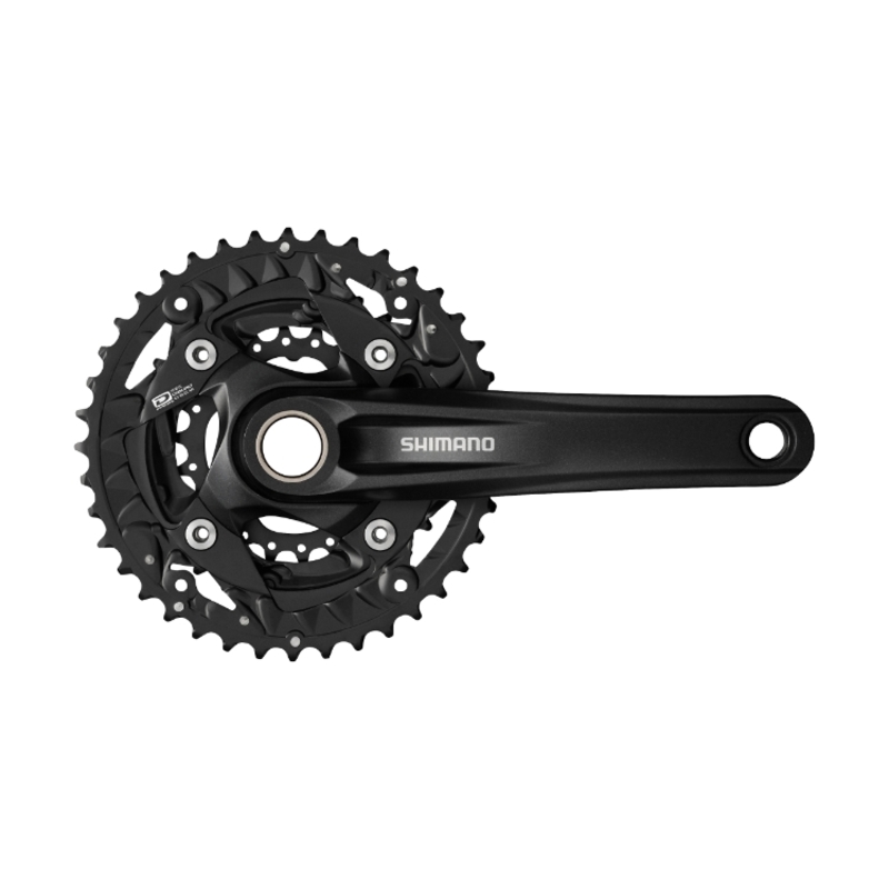 POGON SHIMANO FC-MT500-3, FOR REAR 10-SPEED, 175MM, 2PCS FC, 40X30X22T W/O BB, W/CG, FOR CHAIN LINE