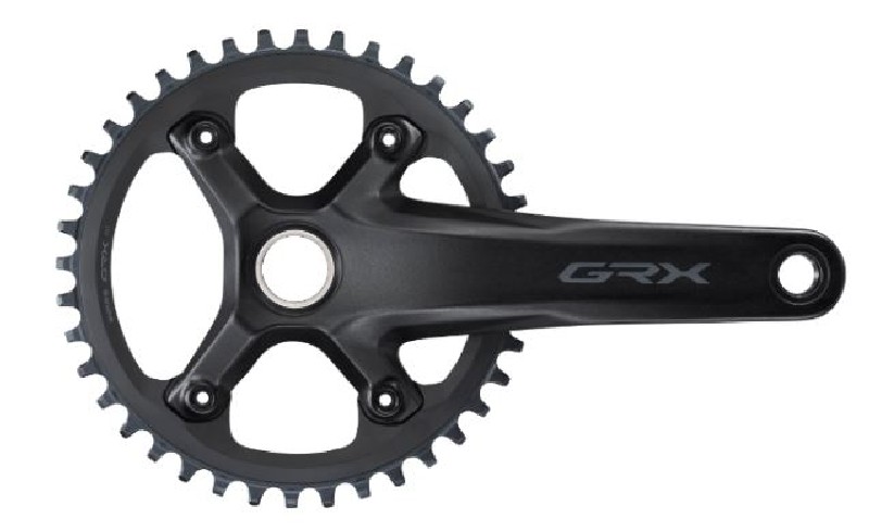 POGON SHIMANO FC-RX600, GRX, FOR REAR 11-SPEED, 2-PCS FC, 170MM, 40T W/O BB PARTS, IND.PACK