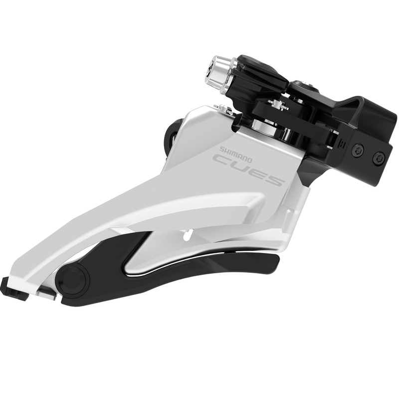 MENJAČ PREDNJI SHIMANO FD-U4000-M, CUES, FOR 2X9/10, MID CLAMP, SIDE SWING, 34.9MM BAND(W/31.8 &amp;