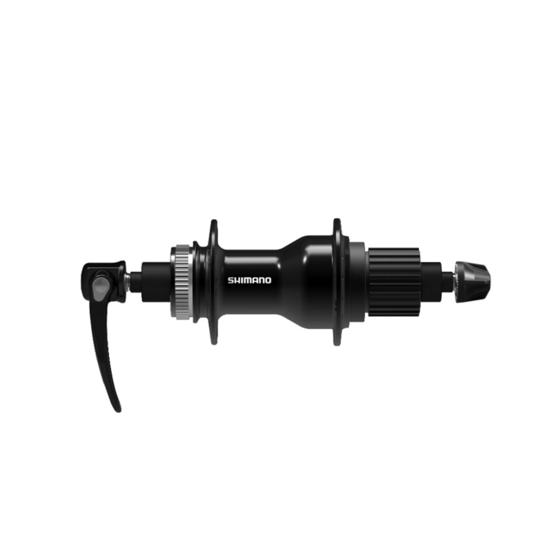 NABLA ZADNJA SHIMANO FH-QC500-MS-B;CENTER LOCK DISC(W/O LOCK RING) 12-SPEED 36H OLD:141MM QR:178MM(B