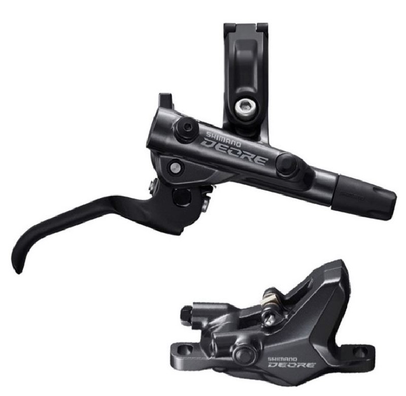 KOČNICA SHIMANO/J-kit, DEORE, BL-M6100(L), BR-M6100(F), W/O ADAPTER, RESIN PAD(W/O FIN), 1000MM HOSE