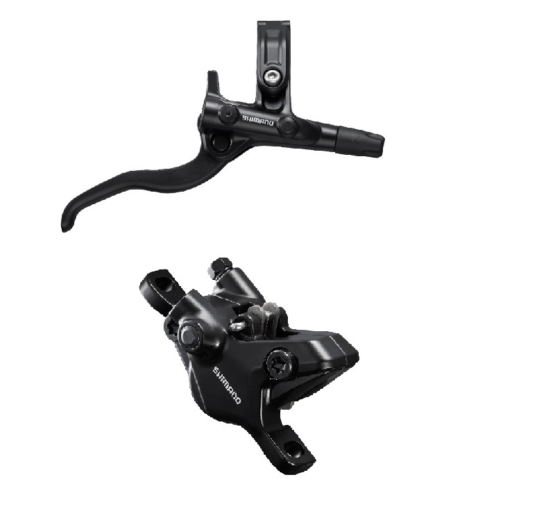 KOČNICA SHIMANO BL-M4100(R), BR-MT410(R), BLACK, W/O ADAPTER, RESIN PAD(W/O FIN), 1700MM HOSE(SM-BH5