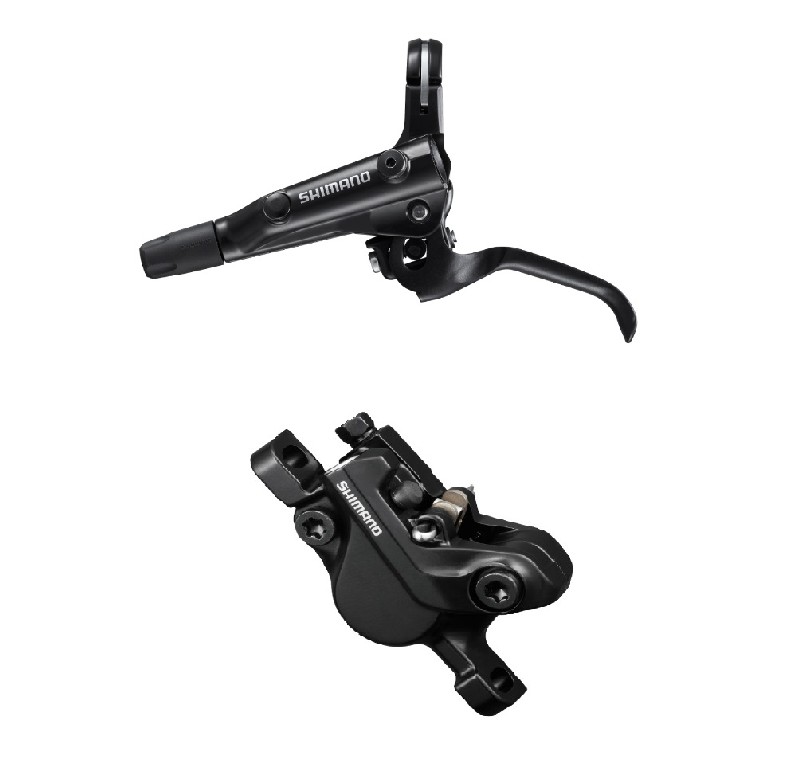 KOČNICA SHIMANO/J-kit, BL-MT501(L), BR-MT500(F), BLACK, W/O ADAPTER, RESIN PAD(W/O FIN), 1000MM HOSE