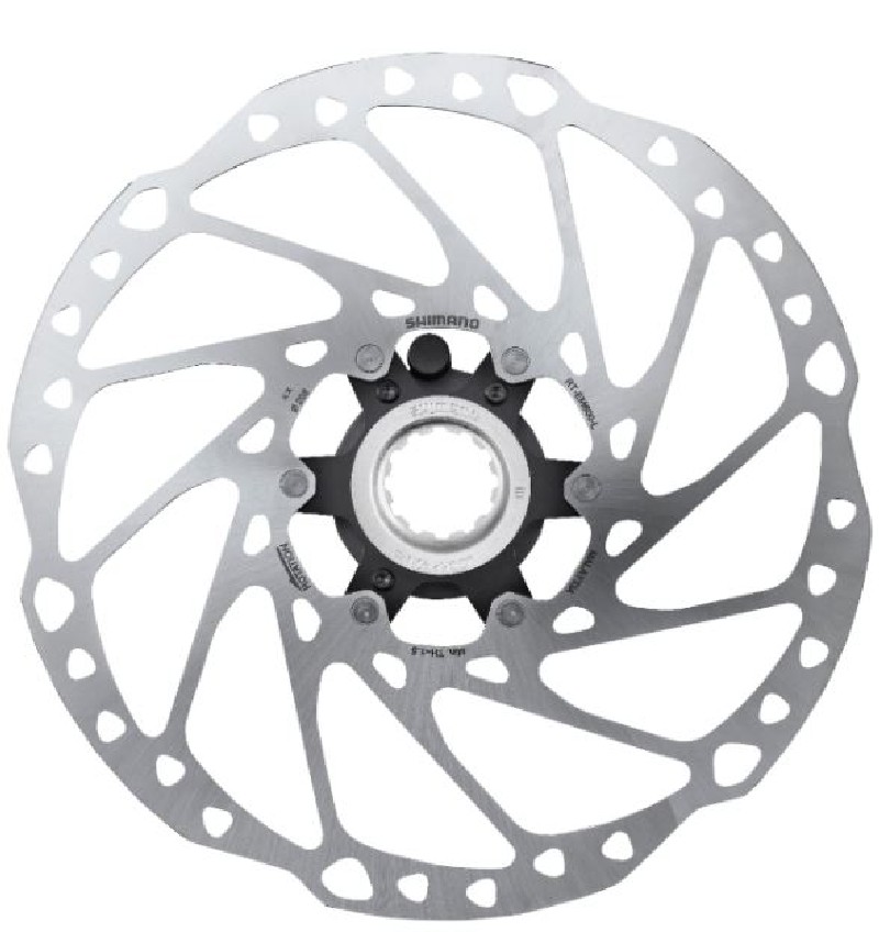 ROTOR DISK KOČNICE SHIMANO RT-EM600, M 180MM, W/LOCK RING(EXTERNAL SERRATION), IND.PACK