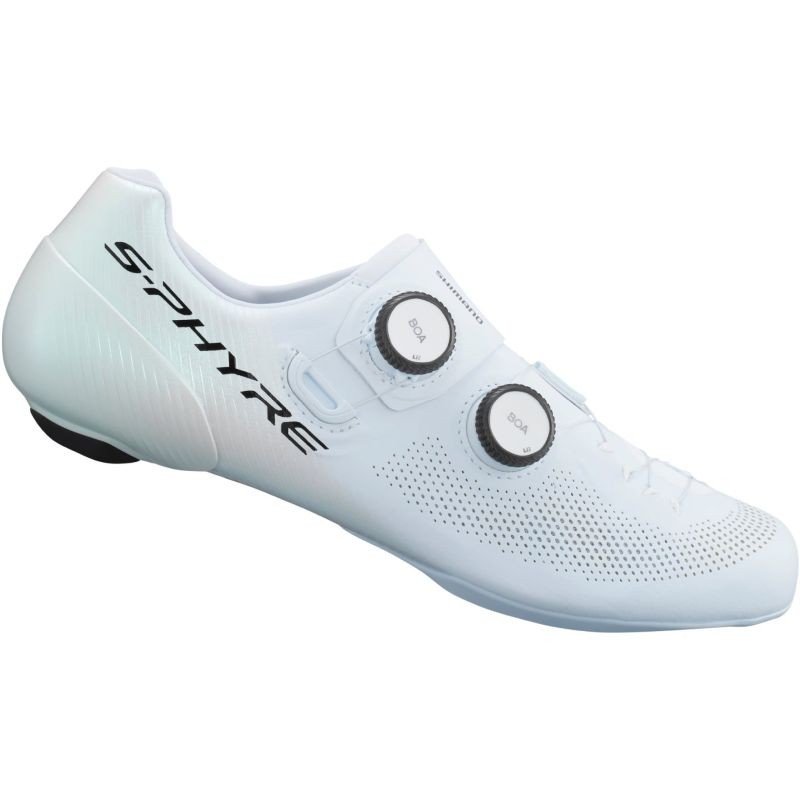 BICIKLISTIČKE CIPELE SHIMANO ON-ROAD/ROAD COMPETITION SH-RC903, MEN WHITE, WIDE, IND.PACK