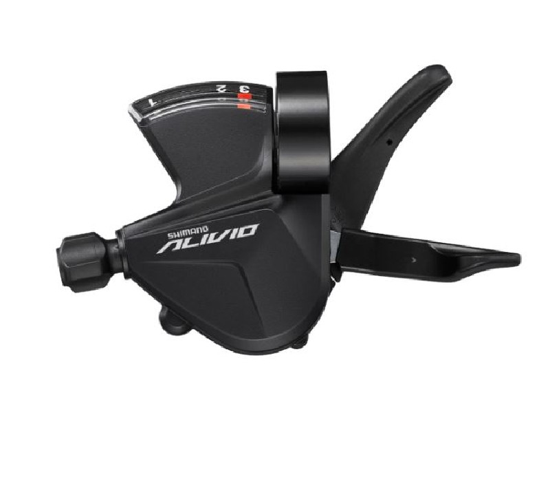 RUČICA MENJAČA SHIMANO SL-M3100-L, ALIVIO, LEVA,3-BRZINE RAPIDFIRE PLUS 1800MM INNER, W/ OPTICAL GEA
