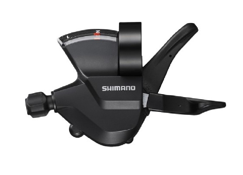 RUČICA MENJAČA SHIMANO SL-M315-2L, LEFT, 2-SPEED RAPIDFIRE PLUS 1800MM INNER, W/ OPTICAL GEAR DISPLA