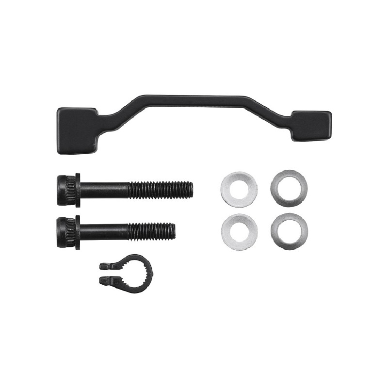 ADAPTER ZA DISK KOČNICU SHIMANO SM-MA-F220P/PL, FIXING BOLT(LONG X1, SHORTX1), SNAP RING X1, WASHER-