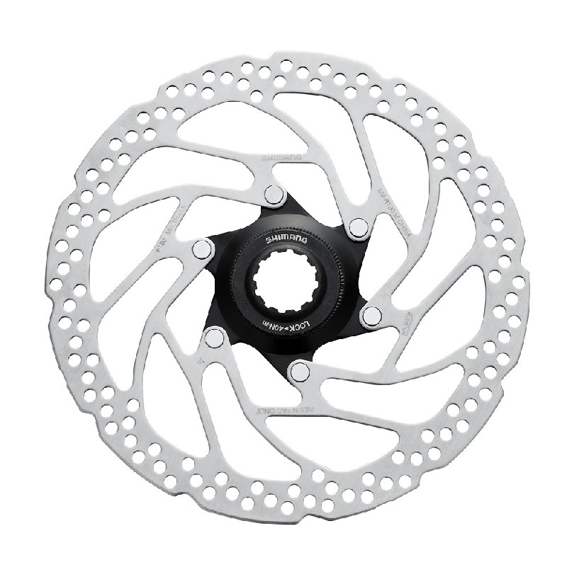 ROTOR DISK KOČNICE SHIMANO SM-RT30, M 180MM, W/LOCK RING(INTERNAL AND EXTERNAL SERRATION),FOR RESIN