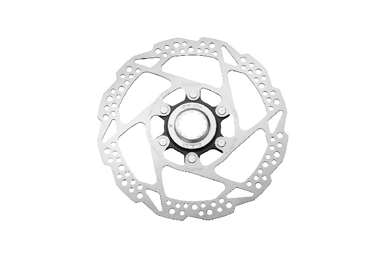 ROTOR DISK KOČNICE SHIMANO SM-RT54-S 160MM, W/LOCK RING(INTERNAL SERRATION, BLACK), FOR RESIN PAD ON