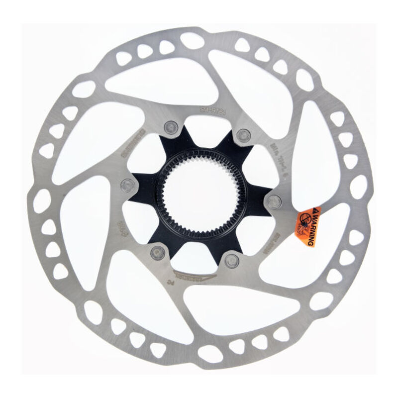 ROTOR DISK KOČNICE SHIMANO SM-RT64, DEORE, S 160MM, W/LOCK RING(EXTERNAL SERRATION), IND.PACK