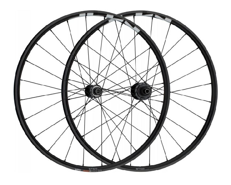 TOČKOVI SHIMANO WH-MT501-B-29,F&amp;R:24H,FOR 12S,F:15/R:12MM E-THRU CLINCHER OLD:110/148MM,BLACK W/