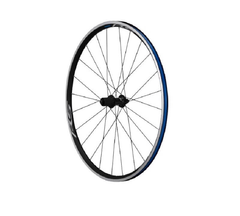 TOČAK SHIMANO WH-RS100, ZADNJI, 24H, FOR 11/10-S, OLD:130MM, R-QR:163MM, CLINCHER, BLACK, W/RIM TAPE
