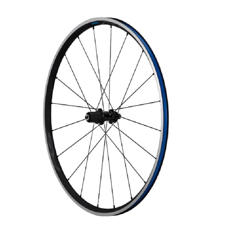 TOČAK SHIMANO WH-RS300, PREDNJI, 16H, OLD:100MM, QR:133MM, CLINCHER, BLACK, W/RIM TAPE, IND.PACK