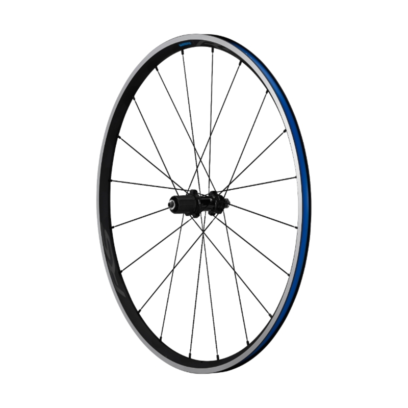 TOČAK SHIMANO WH-RS300, ZADNJI, 20H, FOR 11/10-S, OLD:130MM, R-QR:163MM, CLINCHER, BLACK, W/RIM TAPE