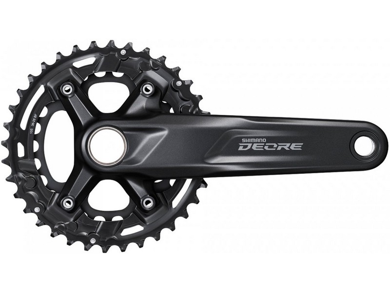 POGON SHIMANO FC-M4100-2, DEORE, FOR REAR 10-SPEED, 2-PCS FC, 175MM, 36-26T W/O CG, W/O BB PARTS, CH