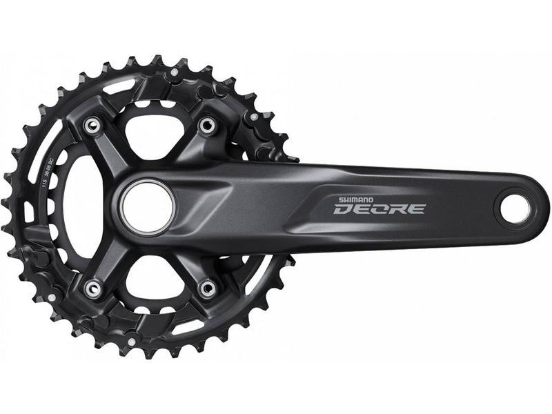 POGON SHIMANO FC-M5100-2, DEORE, FOR REAR 11-SPEED, 2-PCS FC, 175MM, 36-26T W/O CG, W/O BB PARTS, FO