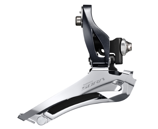 MENJAČ PREDNJI SHIMANO SORA FD-R3000, DOUBLE, 9 BRZINA, BRAZED-ON, IND.PACK