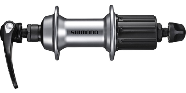 NABLA ZADNJA SHIMANO TIAGRA FH-RS400, 36H, 10/11 BRZINA, OLD 130MM, AXLE 141MM, QR 163MM, SILVER, IN