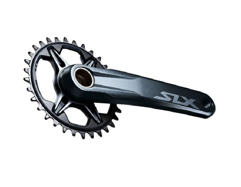 POGON SHIMANO FC-M7120-1, SLX, FOR REAR 12-SPEED, HOLLOWTECH 2, 175MM, W/O CHAINRING, W/O BB PARTS,