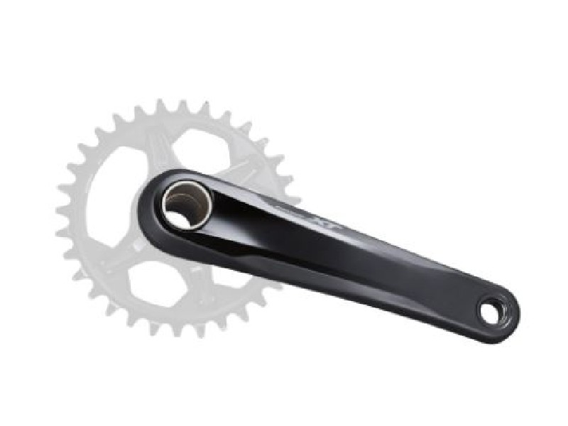 POGON SHIMANO FC-M8120-1, DEORE XT,FOR REAR 12-SPEED, HOLLOWTECH 2, 175MM,W/O CHAINRING, W/O BB PART