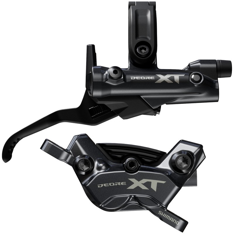 KOČNICA SHIMANO DEORE XT, BL-M8200(R), BR-M8220(R), W/O ADAPTER, RESIN PAD(W/FIN), 1700MM HOSE(SM-BH