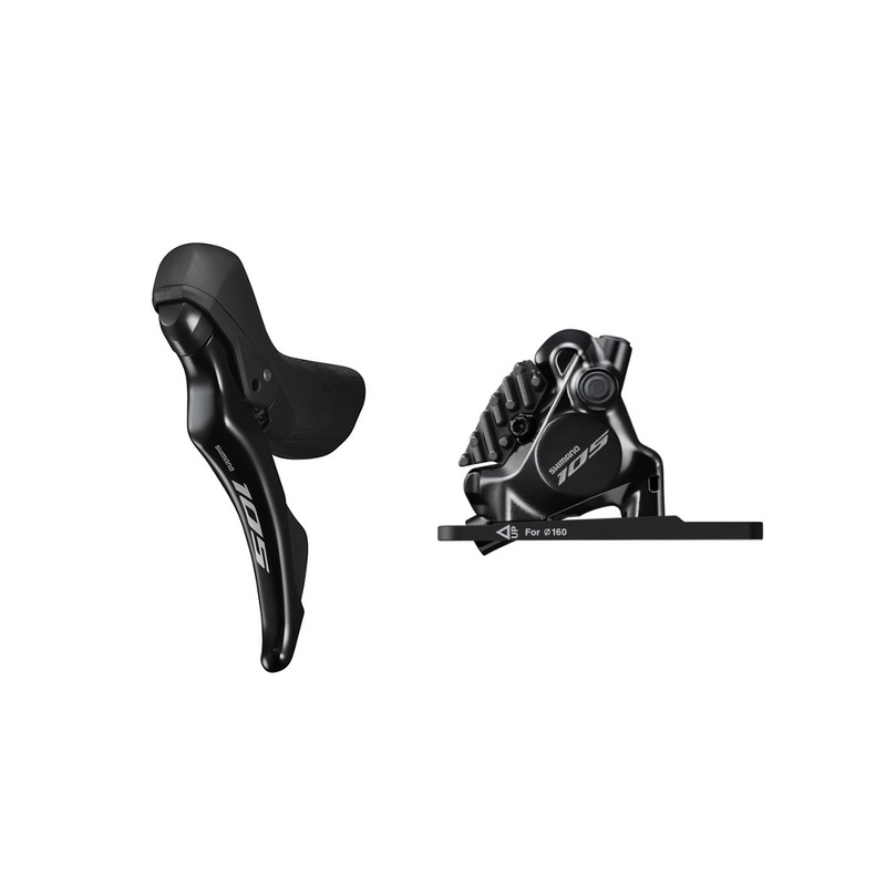 KOČNICA SHIMANO J-kit DIRECT, 105, ST-R7120(L), BR-R7170(F), FOR 160MM ROTOR, RESIN PAD(W/FIN),SL IN