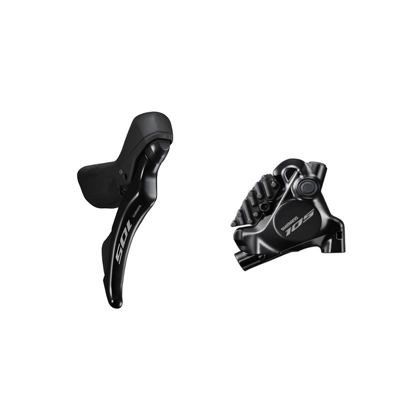 KOČNICA SHIMANO J-kit DIRECT,105,ST-R7120(R),BR-R7170(R),W/O ADAPTER,25MM MNT,RESIN(W/FIN),INNER 220