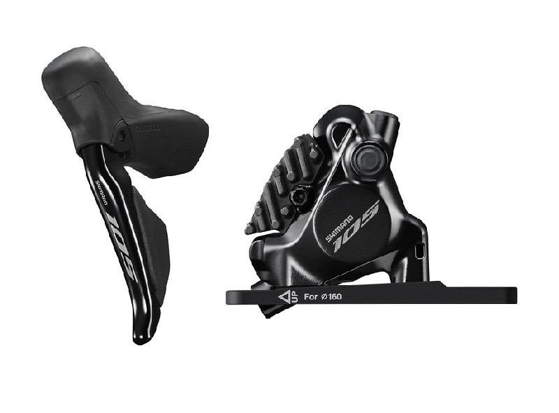 KOČNICA SHIMANO SET/J-kit DIRECT, 105 ST-R7170(L), BR-R7170(F), FOR 160MM ROTOR,RESIN PAD(W/FIN), W/