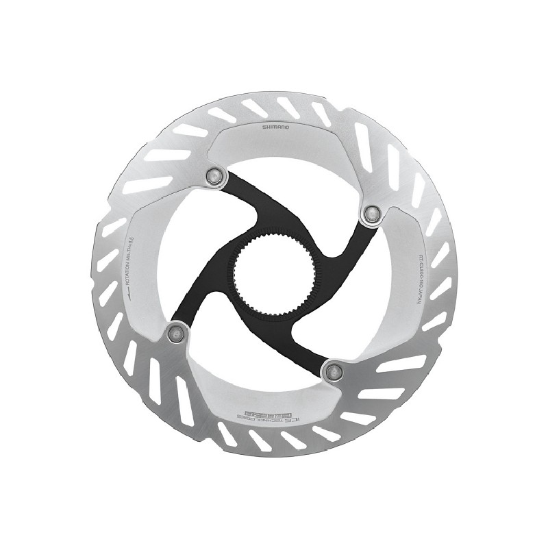 ROTOR DISK KOČNICE SHIMANO RT-CL800, S 160MM, W/LOCK RING(INTERNAL SERRATION), IND.PACK