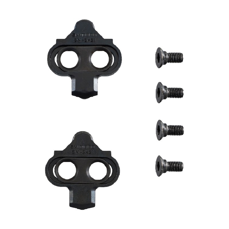 PLOČICE ZA PEDALE SHIMANO SM-SH51 CLEAT ASSEMBLY / PAIR W/O CLEATNUT FOR EURO LOCK PACKAGE, IND.PACK