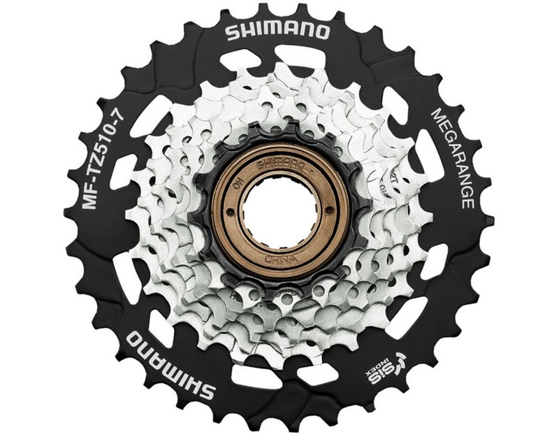 LANČANIK SHIMANO MF-TZ510-7,7-SPEED, 14-16-18-20-22-24-34T, IND.PACK