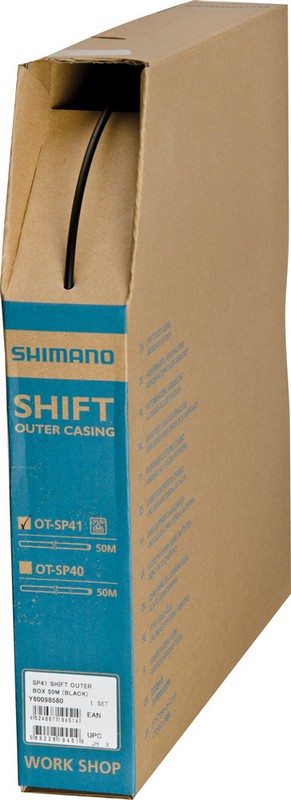 BUŽIR MENJAČA SHIMANO BOX-TYPE, OT-SP41, 50M, BLACK, IND.PACK