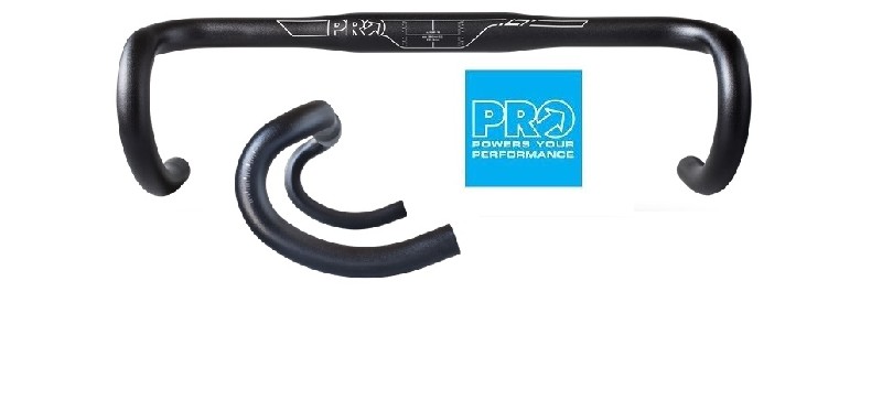VOLAN PRO LT Compact Handlebar, Black 40cm / 31.8mm