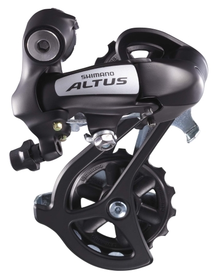MENJAČ ZADNJI SHIMANO ALTUS RD-M310-L, 7/8 BRZINA, DIRECT ATTACHMENT, CRNI, IND.PACK